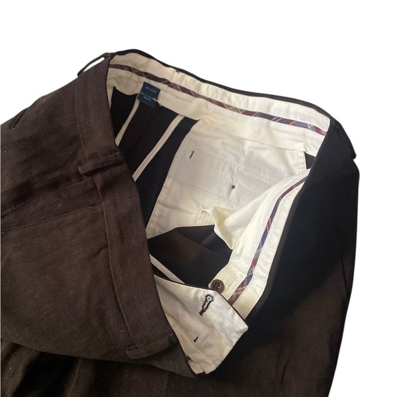 Polo Ralph Lauren Men’s Brown Brushed Cotton Twill Dress Pants 40L 40x34 - Picture 3 of 7